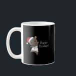 Tapir Christmas Tapire Winter Animals Kaffeetasse<br><div class="desc">The tapir for Christmas with fairy lights. Funny animals with gifts and snow for the holidays. Also funny for Christmas in July. Tapirs are cute animals and perfect for Christmas.</div>