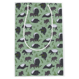 Tapir Family Dinner in Green Mittlere Geschenktüte