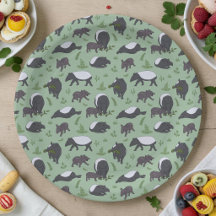 Tapir Family Dinner in Green