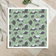 Tapir Family Dinner in Green