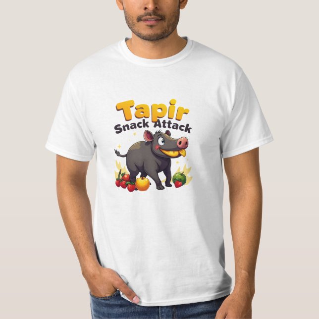 Tapir Lovers - Geschenk T-Shirt (Vorderseite)