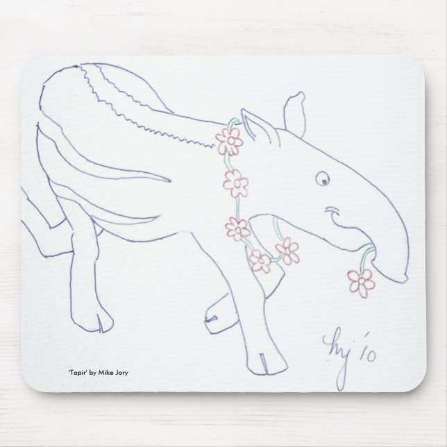 Tapir Mousepad (Vorne)