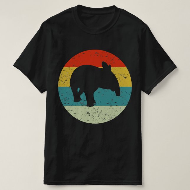 TAPIR-Retro-Vintag T-Shirt (Design vorne)