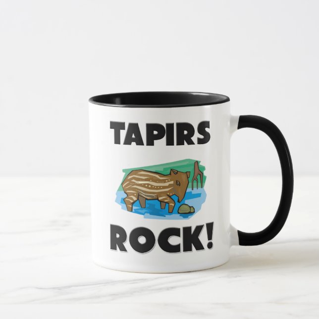 Tapirs-Felsen Tasse (Rechts)