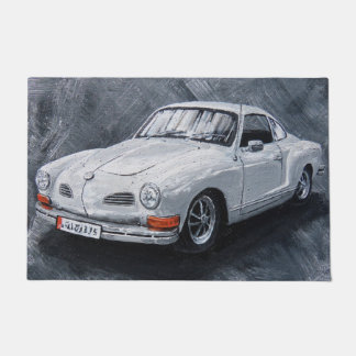 Tapis blanc Karmann Ghia
