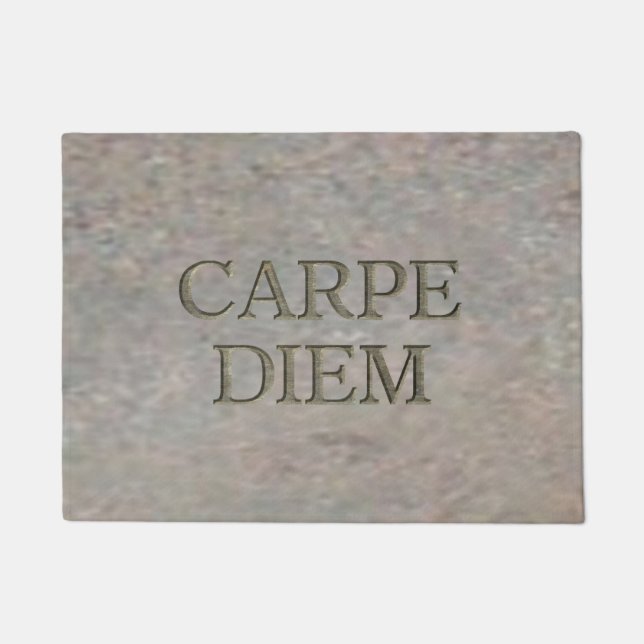 Tapis Carpe Diem Stone (Devant)