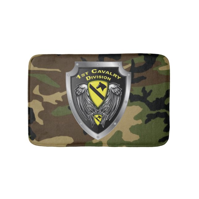 Tapis De Bain 1re Division de cavalerie Première équipe (Devant)