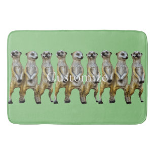 Tapis De Bain 3 Meerkats debats Thunder_Cove
