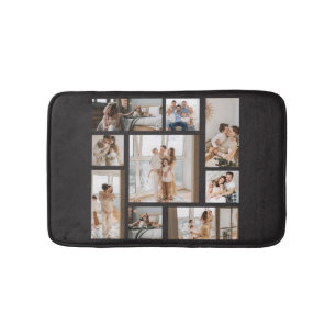 Tapis De Bain 9 Modèle de collage photo personnalisé Personnalis