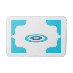 Tapis de bain à bordure d'eau tranquille