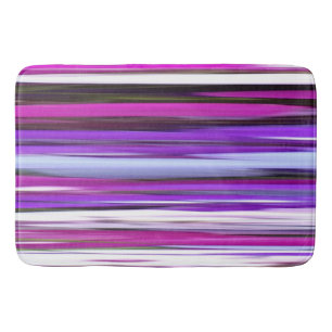 Tapis De Bain Abstrait #2 : Flou pourpre