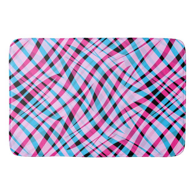 Tapis De Bain Abstrait, géométrique (Devant)