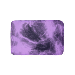Tapis De Bain Abstrait pourpre
