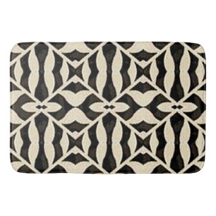 Tapis De Bain Abstrait Zebra