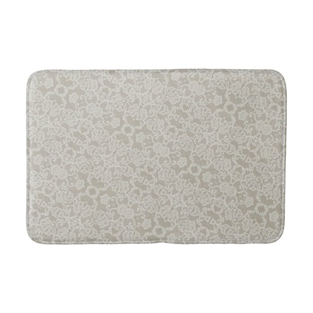 Tapis De Bain Accentuation de la dentelle (Devant)