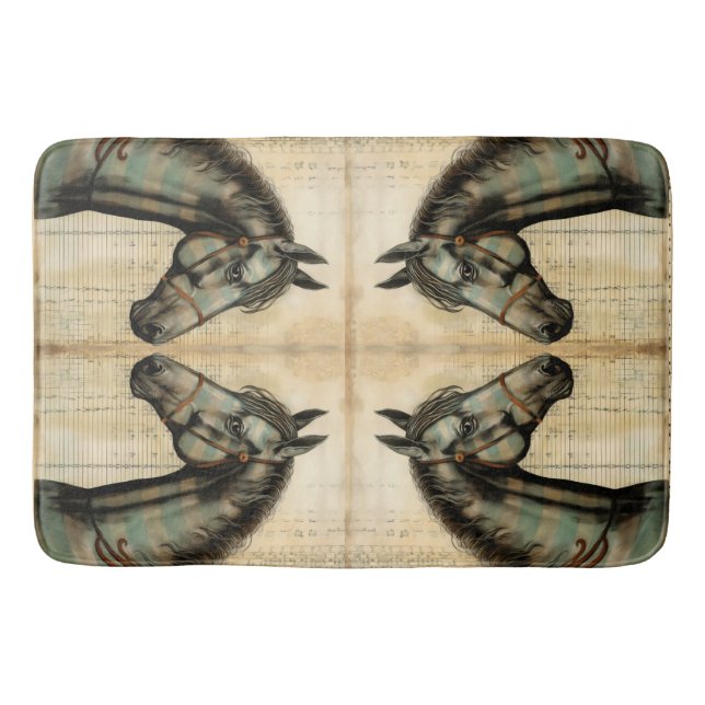 Tapis De Bain Accessoires Harmoniques Écrits (Devant)