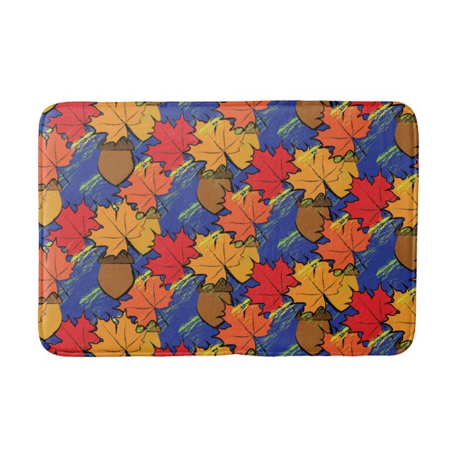 Tapis De Bain Acorns et feuille I (Devant)