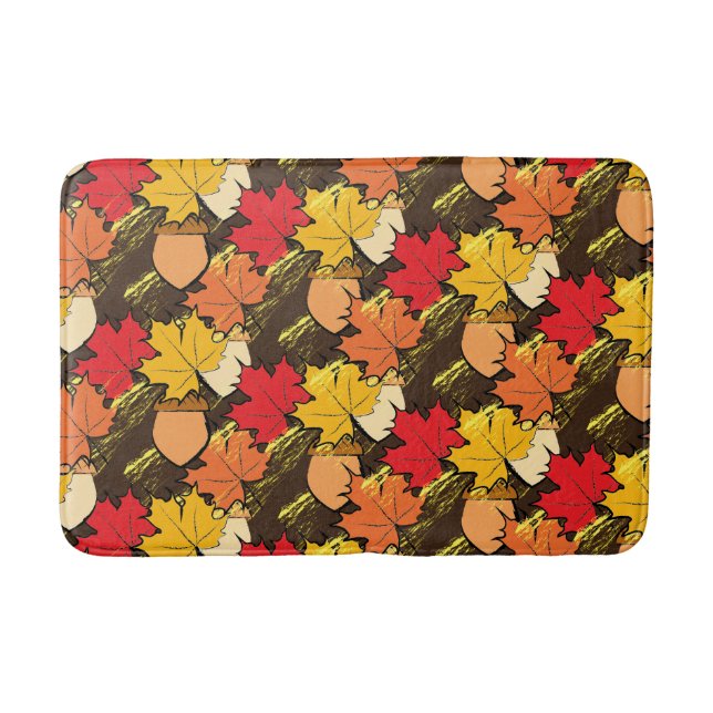 Tapis De Bain Acorns et feuille IV (Devant)