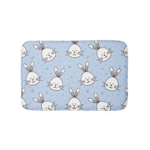 Tapis De Bain Adorable Lapin Motif lapin