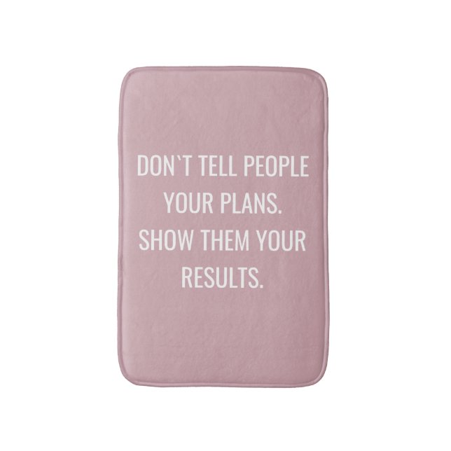 Tapis De Bain Affirmation Motivation Intérieur Parties scintilla (Devant (Vertical))