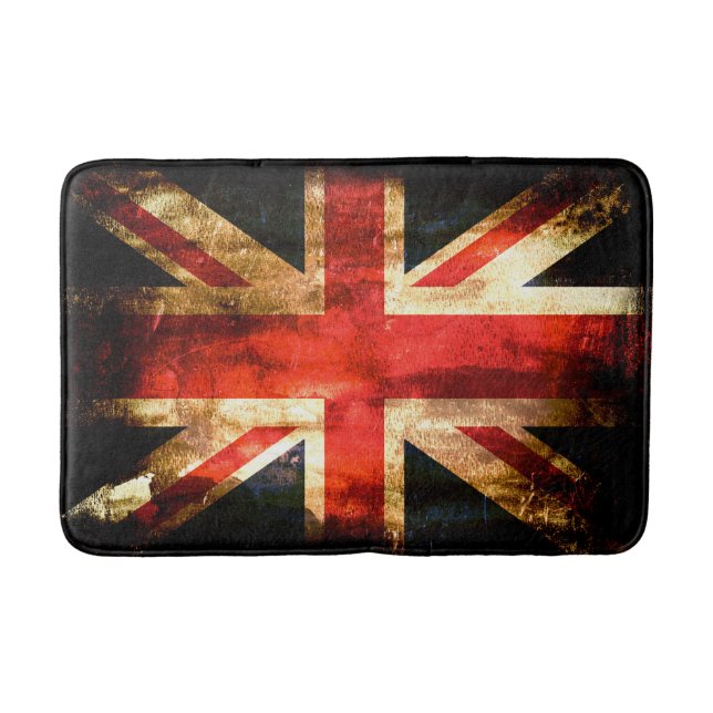 Tapis de bain affligé d'Union Jack (Devant)