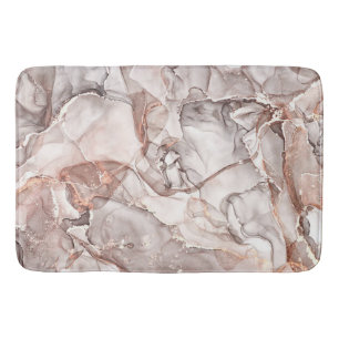 TAPIS DE BAIN AGATE EN MARBRE D'OR CLAIR PARTIES SCINTILLANT EN 