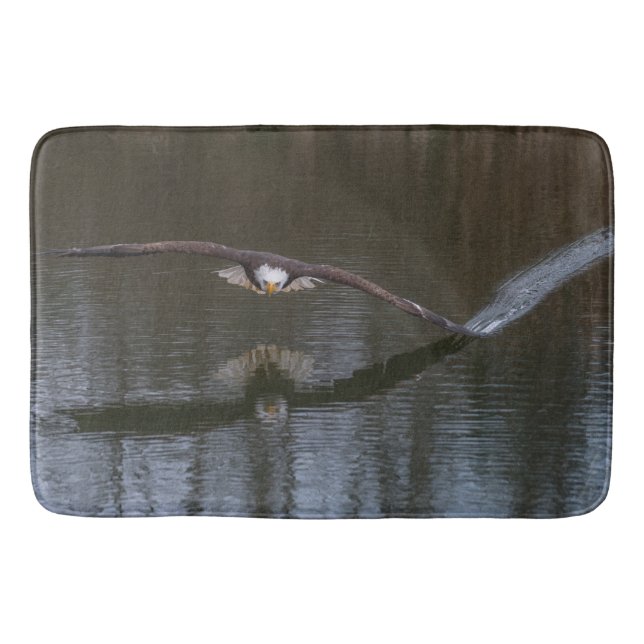 Tapis De Bain Aigle de Bald en vol (Devant)