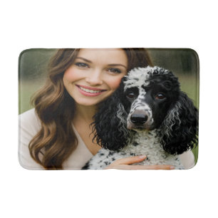 Tapis De Bain Ajouter une photo de Poddle Personnaliser Personna