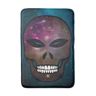 Tapis De Bain Alien Crâne Créature Salle de bain Mat de bain