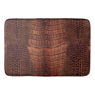 Tapis De Bain Aligator Classic Reptile en cuir (Faux)