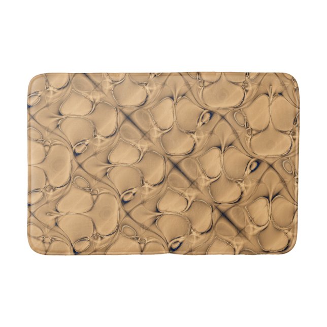 Tapis De Bain Alligator d'or (Devant)