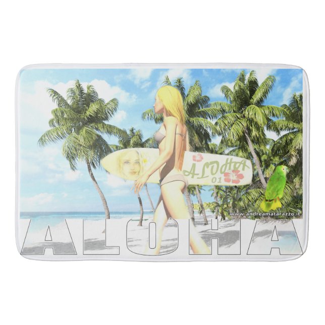 Tapis De Bain Aloha 01 (Devant)