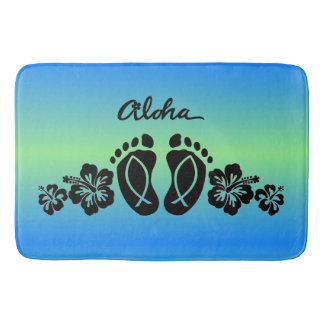 Tapis de bain Aloha Footprints