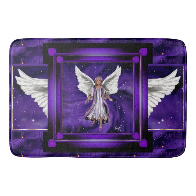 Tapis De Bain Âme violette (Devant)