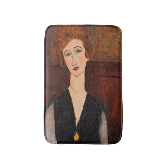 Tapis De Bain Amedeo Modigliani - Portrait d'une femme (Devant (Vertical))