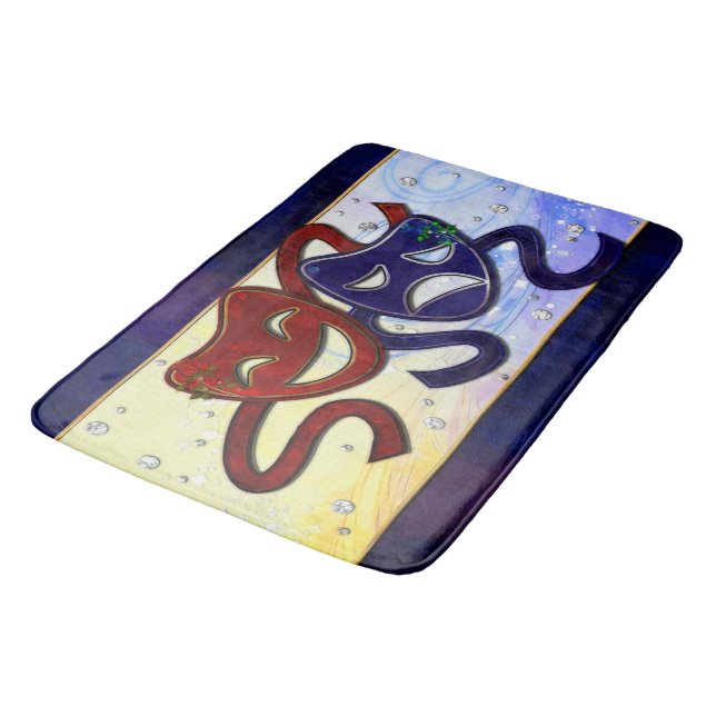 Tapis De Bain American Drama Comedy & Tragédie (Angle)