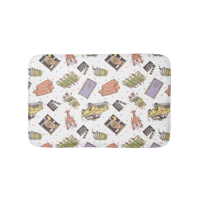 Tapis De Bain AMIS™ | Motif d'icône Poka Dot (Devant)