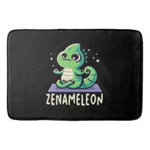 Tapis De Bain Amoureux du caméléon