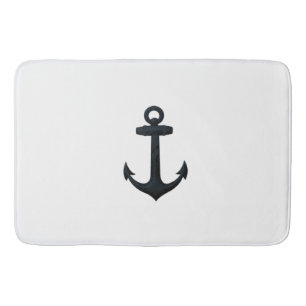 Tapis De Bain Ancre nautique Salle de bain Décor Bain Rug Bain M