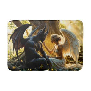 Tapis De Bain Angel Demon design surnaturel