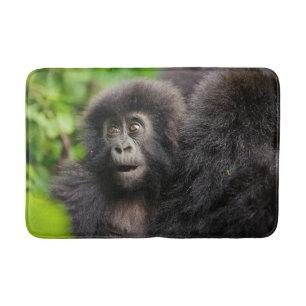 Tapis De Bain Animaux de bébés cutest   Young Mountain Gorilla