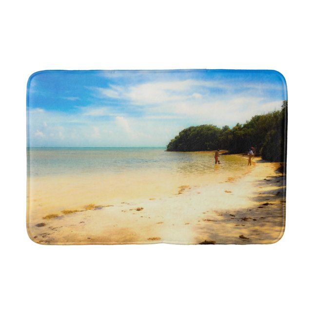 Tapis De Bain Anne's Beach, the Florida Keys (Devant)