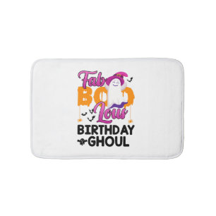 Tapis De Bain Anniversaire Ghoul Halloween Filles Filles Fab Boo