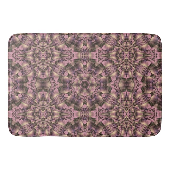 Tapis De Bain Antiquité rose victorienne (Devant)