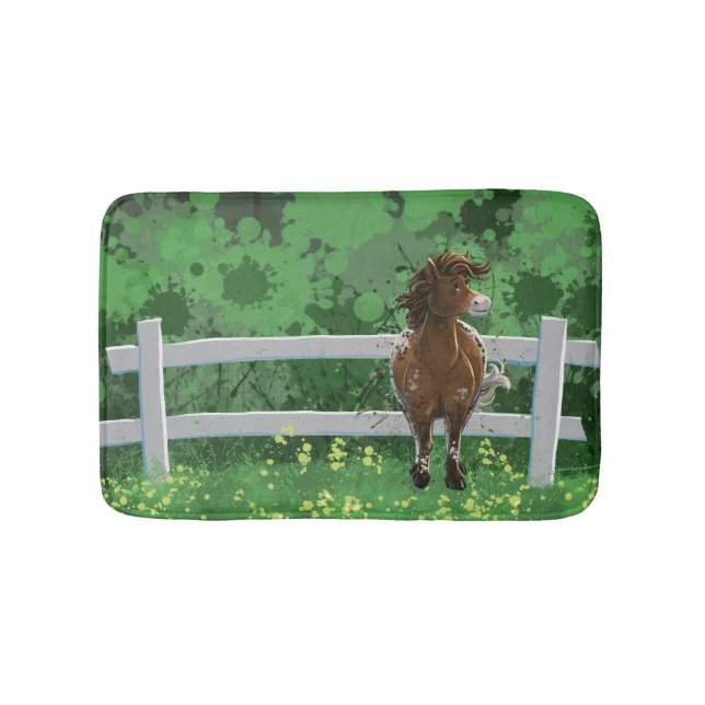 Tapis De Bain Appaloosa Pony (Devant)