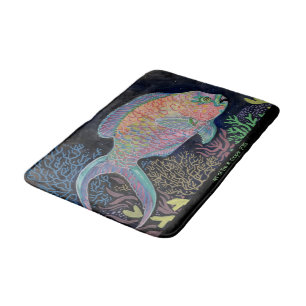 Tapis De Bain Aquarelle