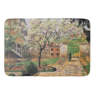 Tapis De Bain Arbre à prune, Eragny Camille Pissarro