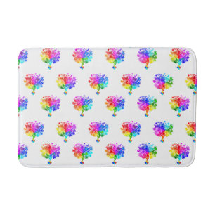 Tapis De Bain Arbres du spectre autiste