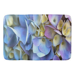 Tapis De Bain Arbuste bleu Hydrangea Arbuste Artistique Bossom
