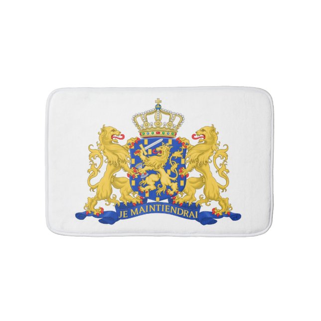 Tapis De Bain Armoiries de Pays-Bas sur blouse blindée (Devant)